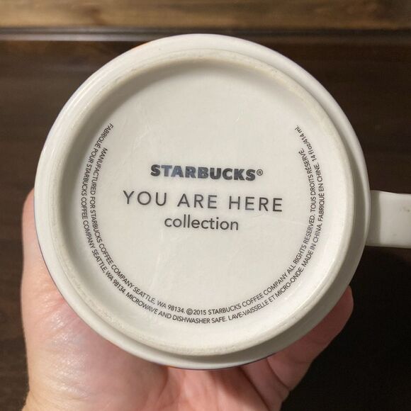 2015 Starbucks North Carolina Mug You Are Here Collection - Picture 5 of 5